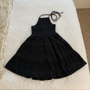 AEO Black Halter Dress Size M